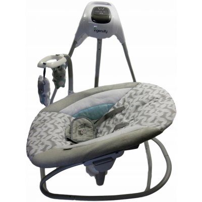 Ingenuity houpačka velká s vibračním houpatkom a melodií USB 2v1 Raylan – Zboží Dáma