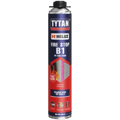 TYTAN B1 montážní protipožární PUR pěna pistolová 750 ml Šedá – Sleviste.cz