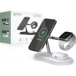 Tech-Protect A12 3in1 Stand & Wireless Charger bílá – Zboží Živě