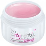 Ráj nehtů UV gel modelovací mléčně růžový 5 ml – Sleviste.cz