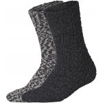 Esmara dámské hebké ponožky 2 kusy šedá – Zboží Mobilmania