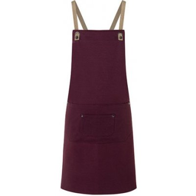 Karlowsky Gastro zástěra KY120 Aubergine 70x85cm – Hledejceny.cz