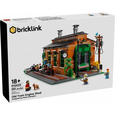 LEGO® Bricklink 910033 Staré vlakové depo – Zbozi.Blesk.cz