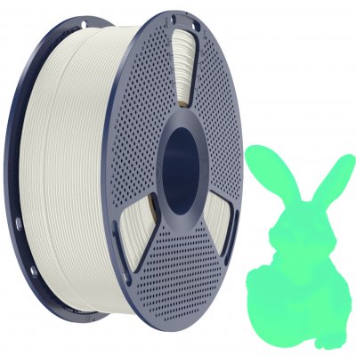 Sunlu PETG Luminiscenční 1,75 mm 1 kg, Bílo-zelená – Sleviste.cz