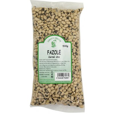 Zdravi z Přírody Fazole černé oko 0,5 kg – Zboží Mobilmania