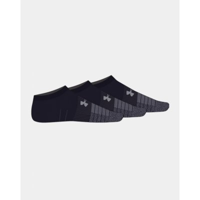 Under Armour ponožky Heatgear No Show 3 Pack Socks Black – Zboží Mobilmania