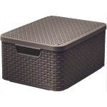 Curver Rattan Style2 M hnědý 03618-210 – Hledejceny.cz