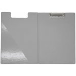 Pastelini A4 uzavíratelná psací podložka s klipem šedá – Hledejceny.cz