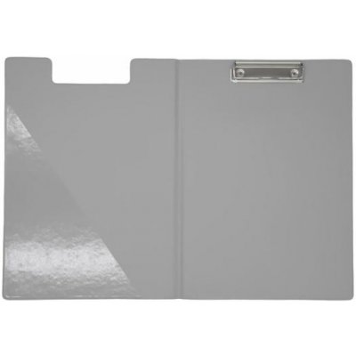 Pastelini A4 uzavíratelná psací podložka s klipem šedá – Hledejceny.cz