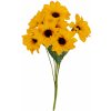 Květina Vergionic 7063 Umělé květy Slunečnice, 50 cm