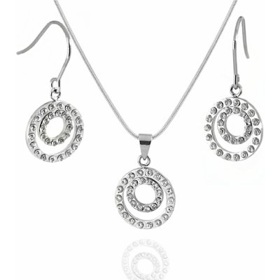 Foxette Souprava šperků CHO Clear Zirconia JF_0168 – Zboží Dáma