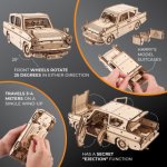 Ugears 3D mechanické puzzle Ford Anglia 246 ks – Sleviste.cz