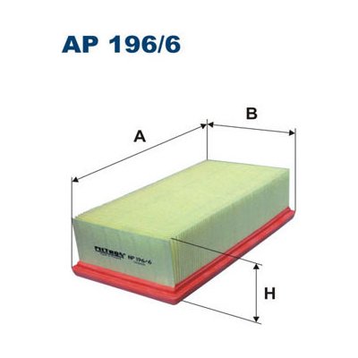 Vzduchový filtr FILTRON AP 196/6 – Hledejceny.cz