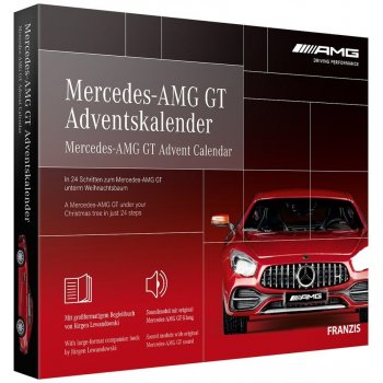 Popron.cz Franzis adventní kalendář Mercedes AMG GT se zvukem 1:43