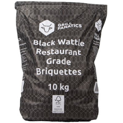 Grill Fanatics 1374 Black Wattle dřevěné brikety 10 kg