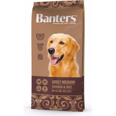 Banters Adult MEDIUM Chicken & Rice 15 kg – Hledejceny.cz