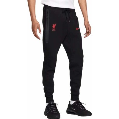 Nike pánské flísové kalhoty Liverpool FC 24/25 Tech Fleece černé – Zboží Dáma