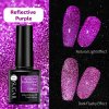 UV gel URSugar reflexní UV gel Reflective Purple 7,5 ml