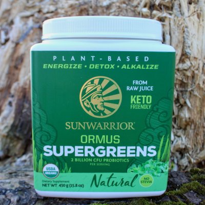 Sunwarrior Ormus Super Greens BIO natural 450 g – Zboží Mobilmania