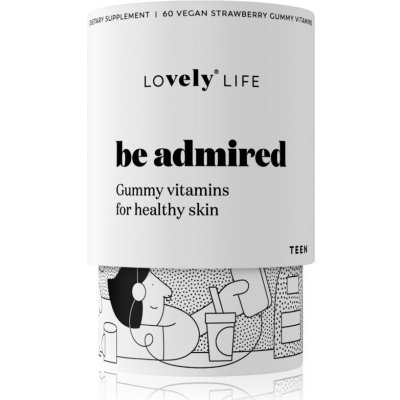 Vely Be admired gumové vitamíny pro zdravou pleť 60 ks – Zboží Mobilmania