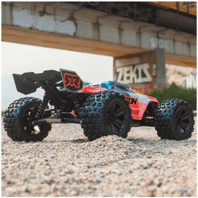 Arrma Kraton 6S V6 BLX 4WD RTR modrá/oranžová 1:8 – Zboží Dáma