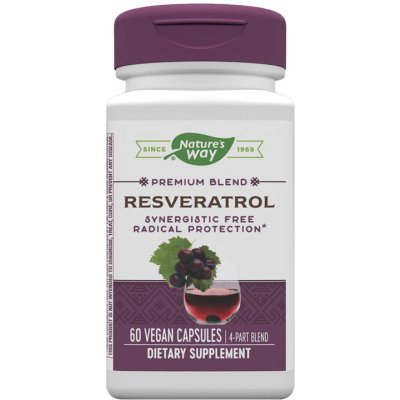 Nature's Way Resveratrol 60 kapslí – Hledejceny.cz