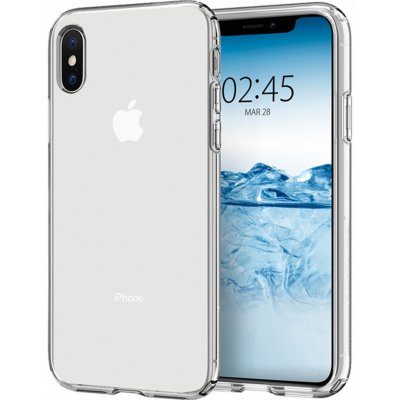 Pouzdro Spigen Liquid Crystal iPhone XS/X čiré – Zbozi.Blesk.cz