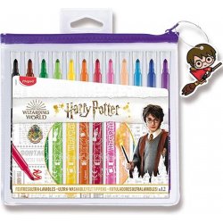 Maped 5001 Dětské fixy Color'Peps Harry Potter 12 ks pouzdro na zip