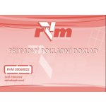 RVM 20060022 Příjmový pokladní doklad A6 NCR - čísl. 3x25 listů – Hledejceny.cz