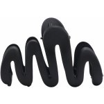 Matný skřipec na vlasy Barva: černá – Zboží Dáma