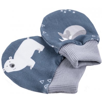 Enie Baby novorozenecké rukavičky Bear and Fox – Zboží Mobilmania