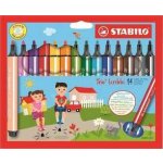 Stabilo Trio Scribbi 368/14 14 ks – Zboží Mobilmania