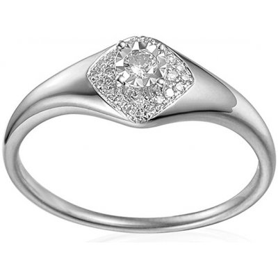 iZlato Forever Zásnubní prsten z bílého zlata s diamanty Aidene IZBR463AA