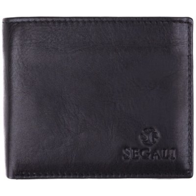 Segali Pánská peněženka kožená 985 černá – Hledejceny.cz