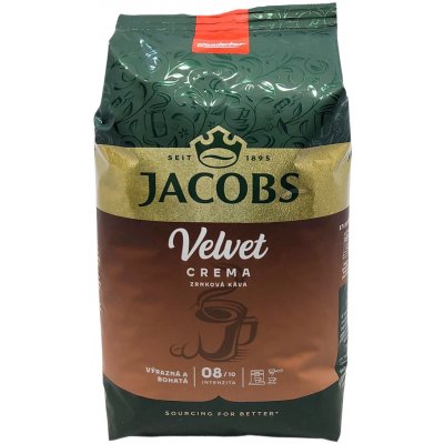 Jacobs Velvet Crema káva 1 kg – Zboží Dáma
