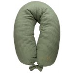 enie baby Kojící polštář VAFLOVÝ khaki z paměťové pěny – Zboží Dáma