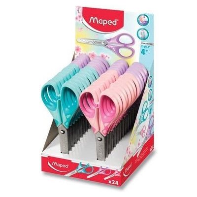 Nůžky MAPED Essentials Pastel Soft, mix barev – Zboží Mobilmania