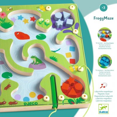 Djeco Magnetická hra FrogyMaze – Hledejceny.cz