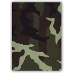 Velké nažehlovací záplaty - maskáčová - sáček – Zboží Dáma