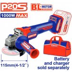 EMTOP Aku úhlová bruska 20V 115 mm (1000W) solo – Zboží Dáma