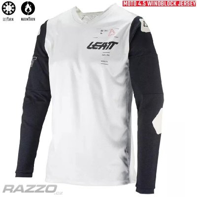 LEATT Moto 4.5 WindBlock Jersey Forge 2025 – Zboží Mobilmania