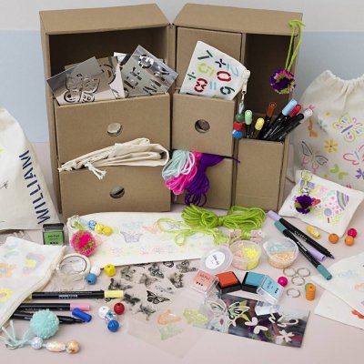 Creativ Company kreativní sada Maxi box se zásuvkami Dekorování textilu – Hledejceny.cz