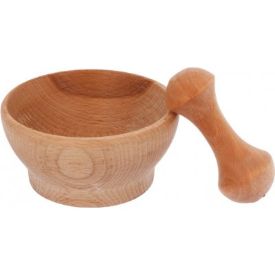 Dřevotéka Dřevěný hmoždíř kulatý 5x11 cm – Sleviste.cz
