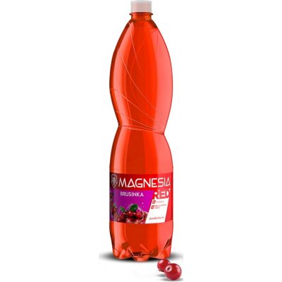 Magnesia red brusinka 6 x 1,5 l – Zboží Dáma