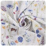 XKKO BMB Bambusová osuška 90x100 Digi Blue Wildflowers – Zboží Dáma