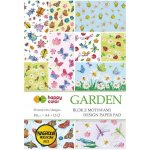 Happy Color Sada jednostranných papírů Garden 80 g/m 215 ks A4 – Zbozi.Blesk.cz