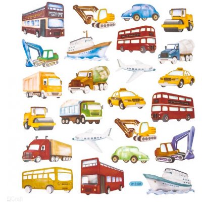 DP Craft Samolepky doprava 24ks – Zboží Dáma