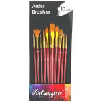 Artmagico nylonové štětce 10 kusů – Zboží Mobilmania