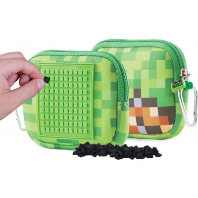 PIXIE CREW univerzální pouzdro MINECRAFT zeleno-hnědé – Zboží Mobilmania