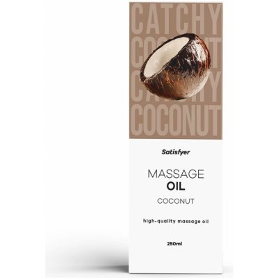 Satisfyer Massage Oil Coconut 250 ml – Zboží Dáma
